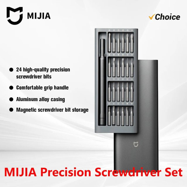MIJIA Multifunktionales Schraubendreher-Set für Wartung und Demontage mit Kreuzschlitz und Magnetabsorption - Bild 1