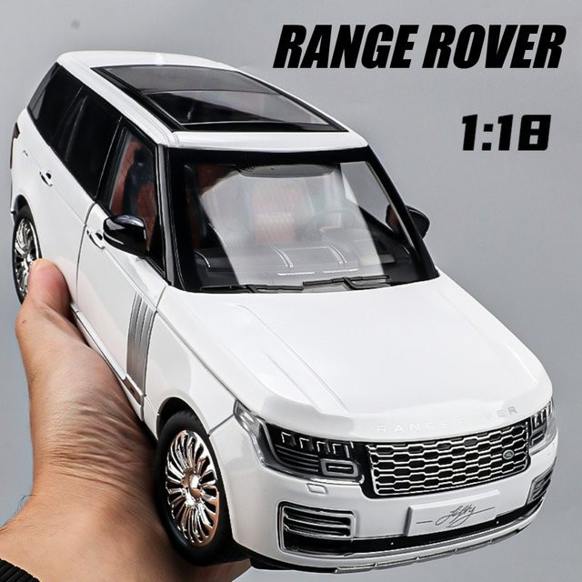 RMZ city Land Rover Range Rover LC300 Automodell, 1:18, Metall, Musik und Licht - Bild 1