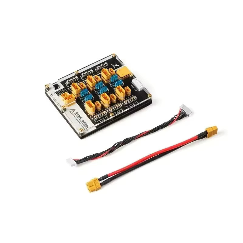 HGLRC Thor 6 Pro 40A Lipo Balance Board mit XT60 und XT30 Anschlüssen für 2-6S Entladung kompatibel mit ISDT HOTA IMAX B6 D6 Pro P6 Q6 Nano - Bild 2