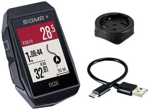 Sigma ROX 11.1 EVO Basic Fahrrad-GPS mit GLONASS in Schwarz - Bild 1