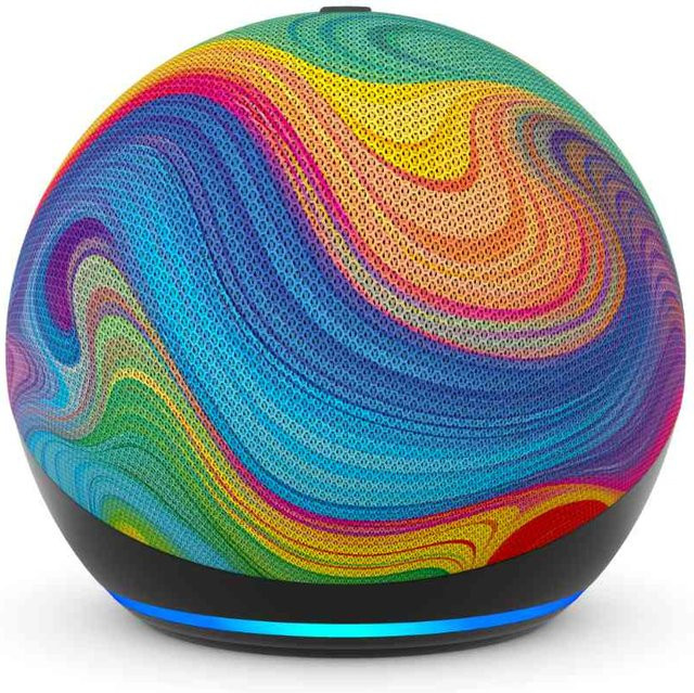 Amazon Echo Dot Kids 5. Generation smarter Lautsprecher in Sorta Seafoam Multicolor - Bild 1