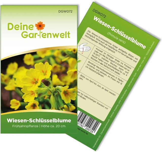 Deine Gartenwelt Wiesen-Schlüsselblume Blumensamen für das Freiland - Bild 1