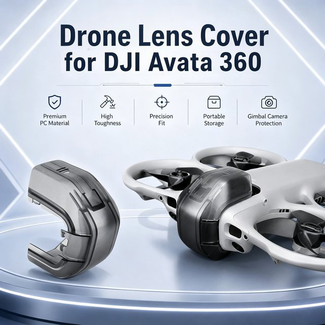 DJI Avata 360 Gimbal-Schutzabdeckung mit Schnellverschluss und kratzfestem Objektivdeckel - Bild 1