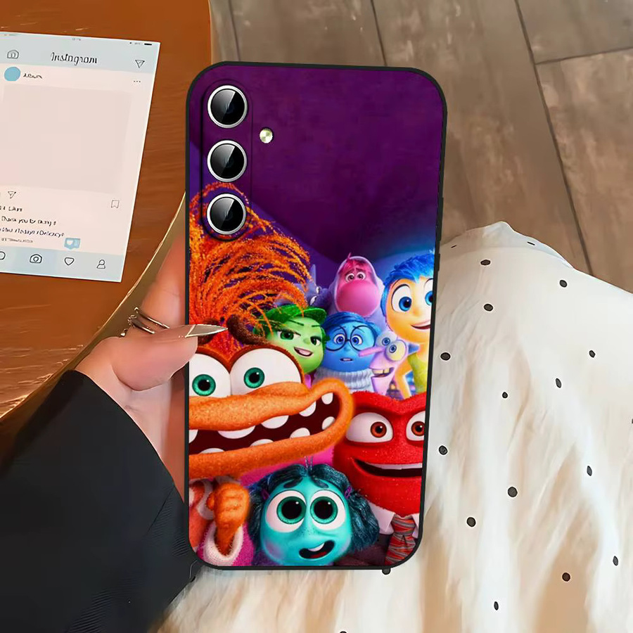 I-Inside O-Out Soft Cover Handyhülle für Samsung Galaxy S21 S22 S23 S24 S25 S26 Ultra Plus FE 5G A52S in Multicolour - Bild 2