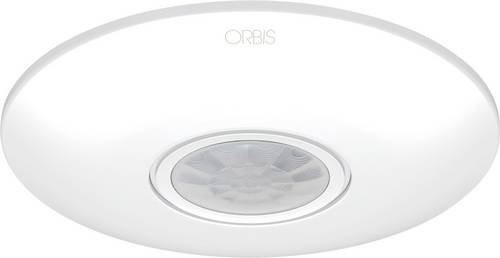 ORBIS Decken-PIR-Bewegungsmelder OB137112 mit 360° Erfassungsbereich, Relais, Weiß, IP20 - Bild 1