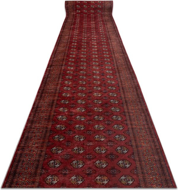 RugsX Läufer Lotus VG20915 Rot, Antirutsch, Waschbar, B: 60 cm, L: 130 cm - Bild 1