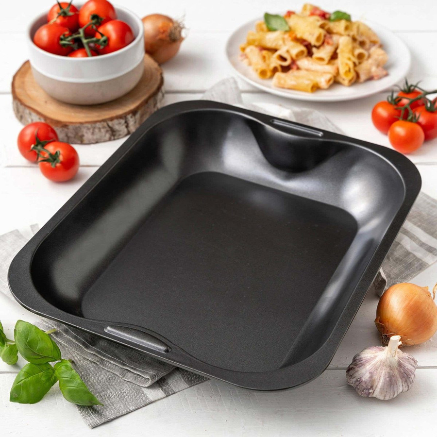 Zenker Auflaufform Special aus Keramik, Schwarz, B: 33 cm, T: 27 cm - Bild 2