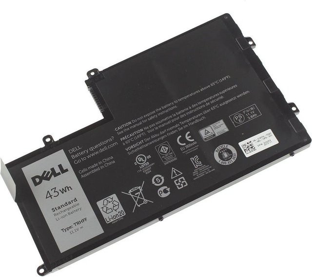 Dell Laptop-Batterie Lithium-Ionen 3 Zellen 3,84 Ah 43 Wh Schwarz für Inspiron 15 5547, 15 5548, Latitude 3450, 3550 - Bild 1