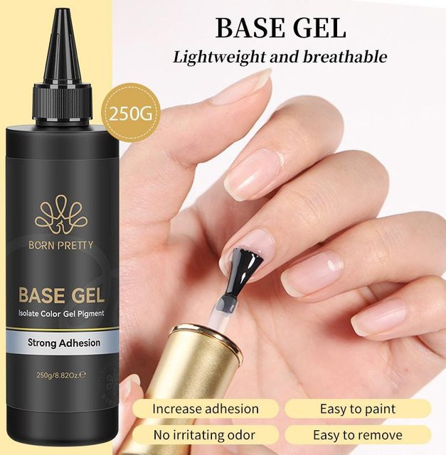BORN PRETTY Basis-Gel Top Coat, Glänzend, 250g - Bild 1