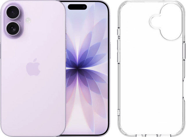 Apple iPhone 17 Smartphone 256GB Violett mit BlueBuilt Panzerglas - Bild 1