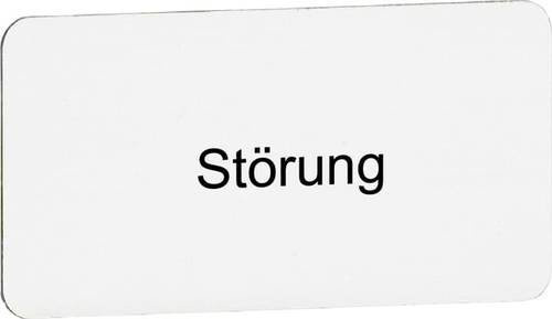 ABB MA6-1112 1SFA611932R1112 Texteinlage aus Kunststoff in Weiß, B: 27 mm, H: 1 mm - Bild 1