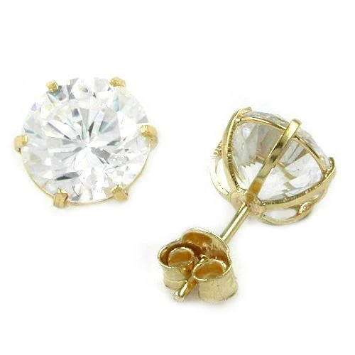 Colfem Ohrstecker, Zirkonia, Gold 375, Damen - Bild 1