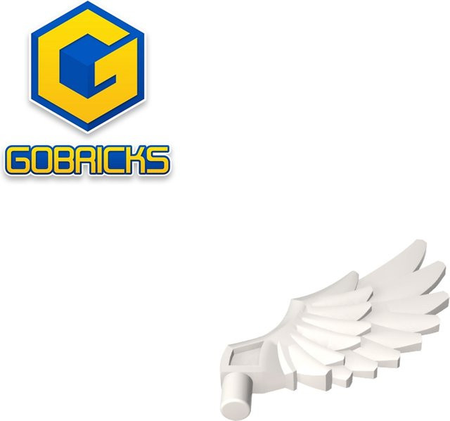 Gobricks GDS-2151 Tier-/Kreatur-Körperteil, Flügel, gefiederter Flügel, Zubehör - Bild 1