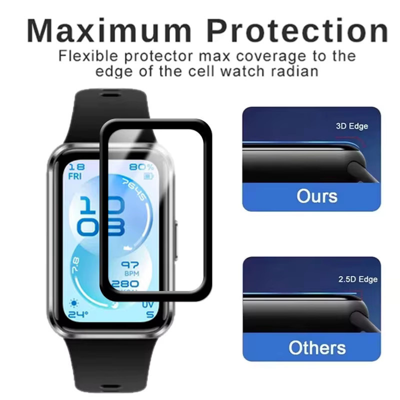 Displayschutzfolie Huawei Band 11 11 Pro, transparent, Unisex - Bild 2