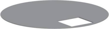 Hekatron Klebepad Dots Pads Grau 10er Packung - Bild 1