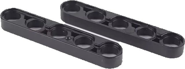 JIAJIALE High-Tech Montieren Partikel Ziegel Bausteine Kit, 10-teiliges Set, Schwarz - Bild 1