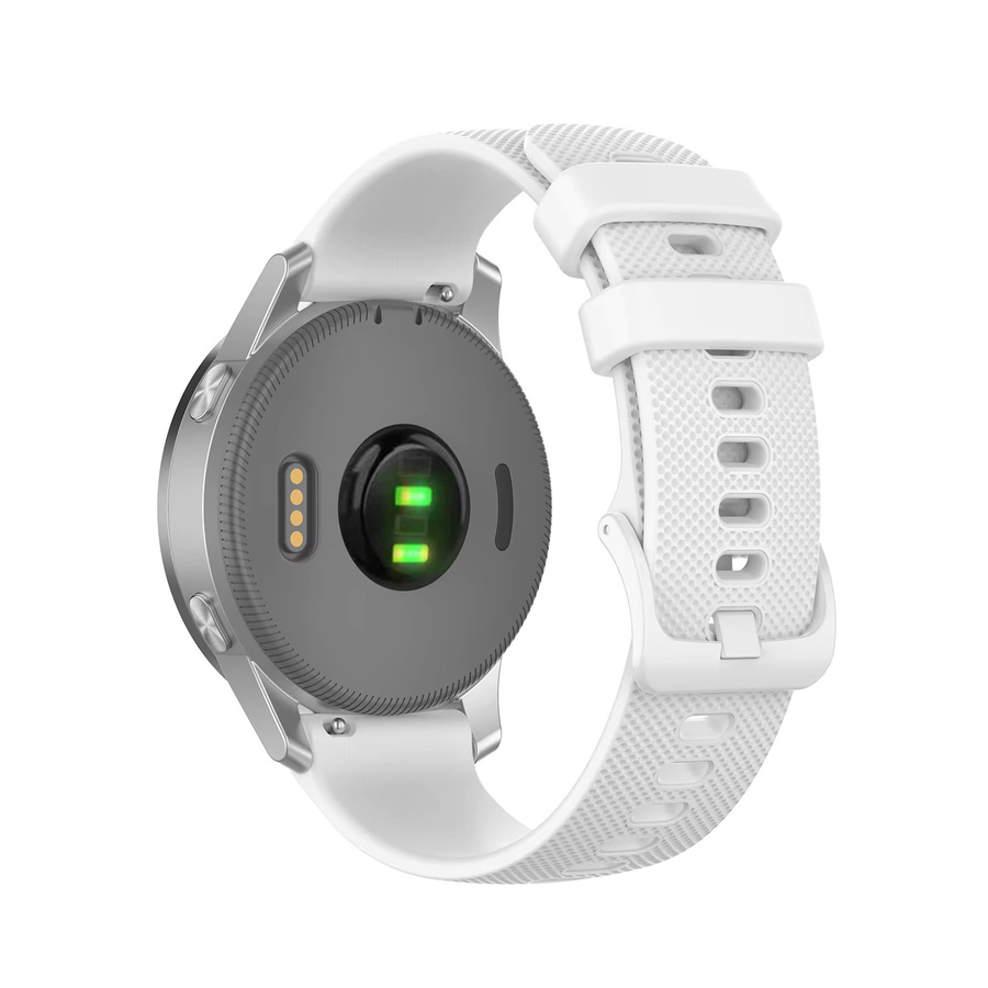 Garmin Uhrenarmband Silikon, 20/22 mm, Weiß, Unisex - Bild 2