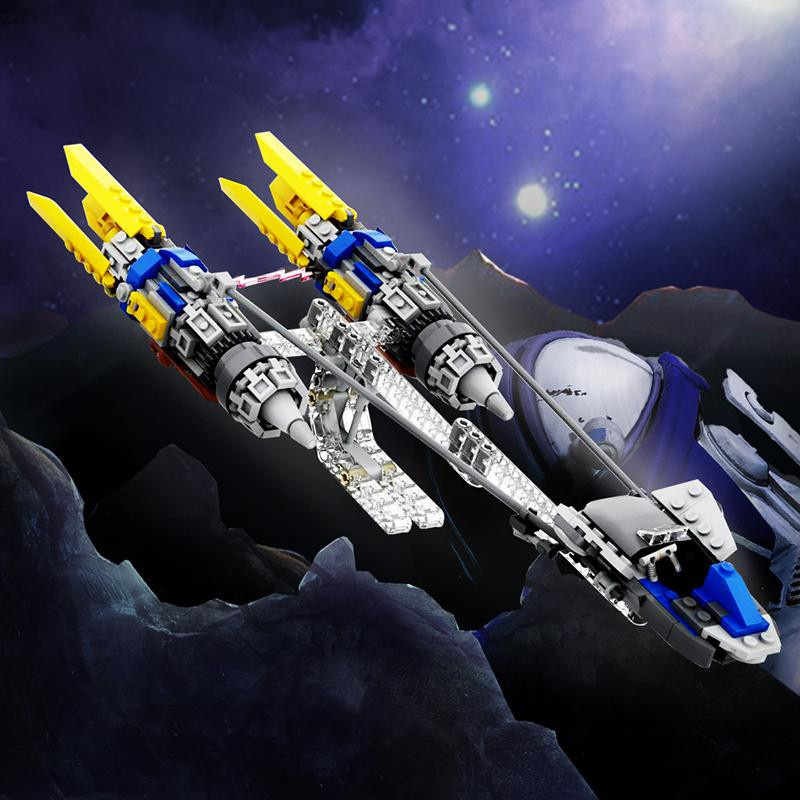 Gobricks MOC-56916 Anakin's Podracer Space Wars Baustein Set ab 14 Jahren - Bild 2