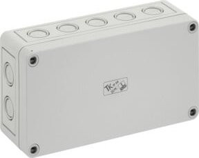 Spelsberg Leergehäuse TK PC 1809-6-m in Grau, B/T/H: 18,0 x 9,4 x 5,7 cm - Bild 1