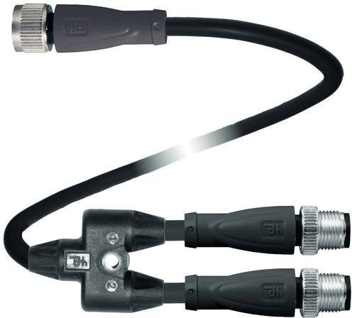 Pepperl+Fuchs Sensor-Aktor-Verteiler und Adapter 70138424, Schwarz, 0,03 m - Bild 1