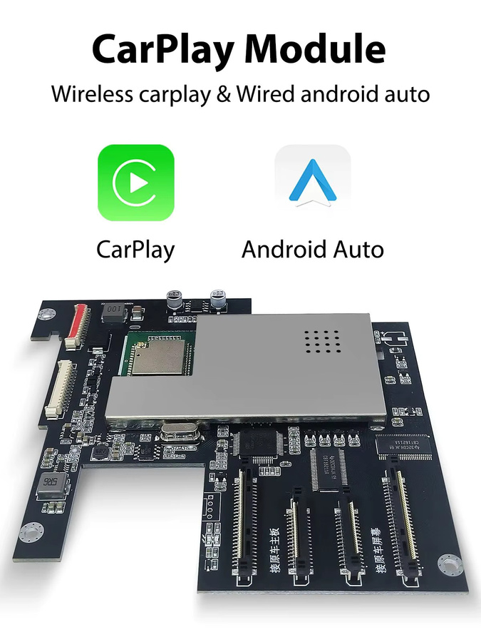 LEXXSON OEM Bildschirm-Upgrade Decoder-Box für Porsche PCM3.1 mit Wireless CarPlay, Android Auto und Mirror Link in Schwarz - Bild 7