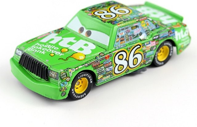 Disney Pixar Cars Chick Hicks, Metalldruckguss-Spielzeugautos, 1:55 - Bild 1