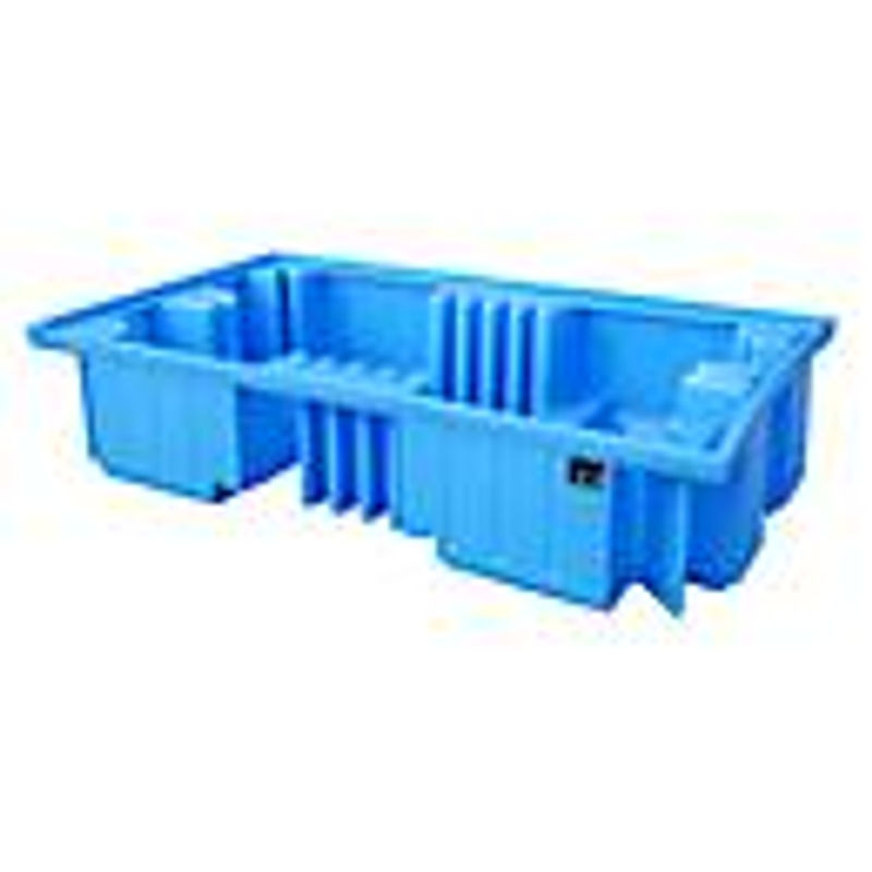 Bauer Südlohn GREEN-LINE PE-Auffangwanne WP 2/11 aus Polyethylen in Blau - Bild 4