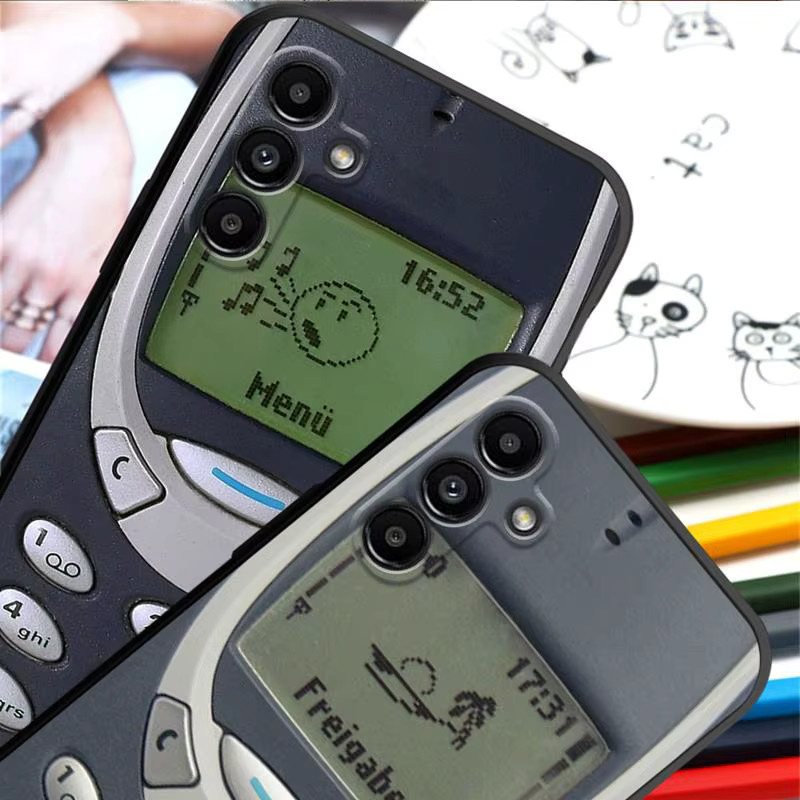 Magnetische Handyhülle im Radio Band Kassette Design für Samsung Galaxy A52 A53 A12 A13 A54 A32 A51 A71 A23 A33 A21s A13 5G A22 A50 - Bild 4