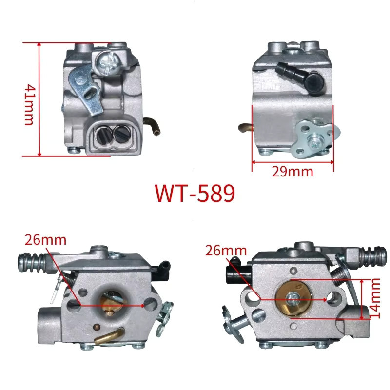 Walbro WT-589 Vergaser für Echo Gas Säge und Kettensäge in Silber - Bild 2