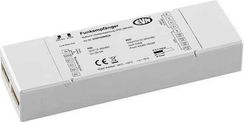 EVN Lichttechnik Funk-Multicolor-Empfänger EFDP12244X5A für LED-Beleuchtung in Weiß - Bild 1
