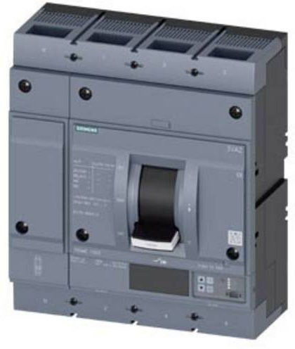 Siemens 3VA2510-6JP42-0AA0 Leistungsschalter in Grau mit einem Einstellbereich von 400 - 1000A und einer maximalen Schaltspannung von 690 V/AC - Bild 1
