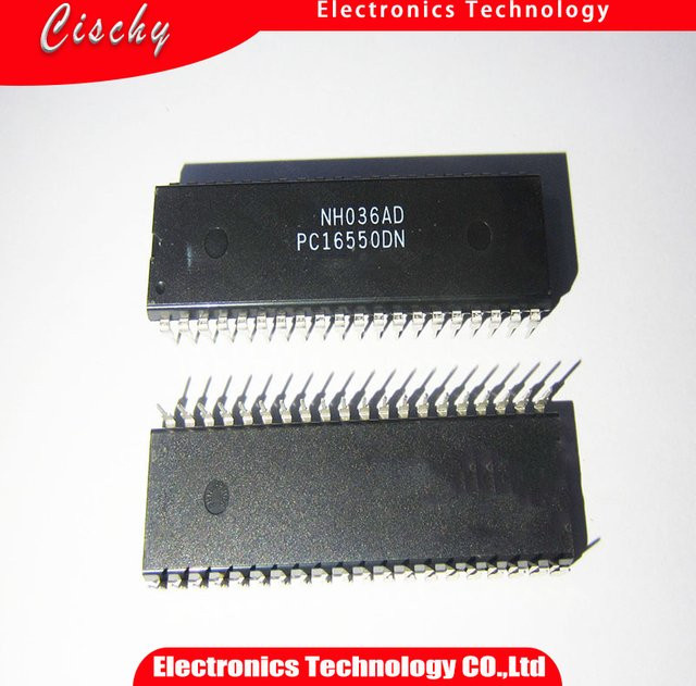 PC16550DN DIP-40 integrierter Schaltkreis in Schwarz - Bild 1