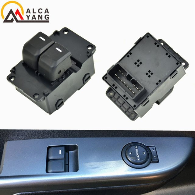 Malcayang Elektrischer Fensterheberschalter Schwarz für Kia K2 Rio 3, Teilenummer 93570-4x000 - Bild 1