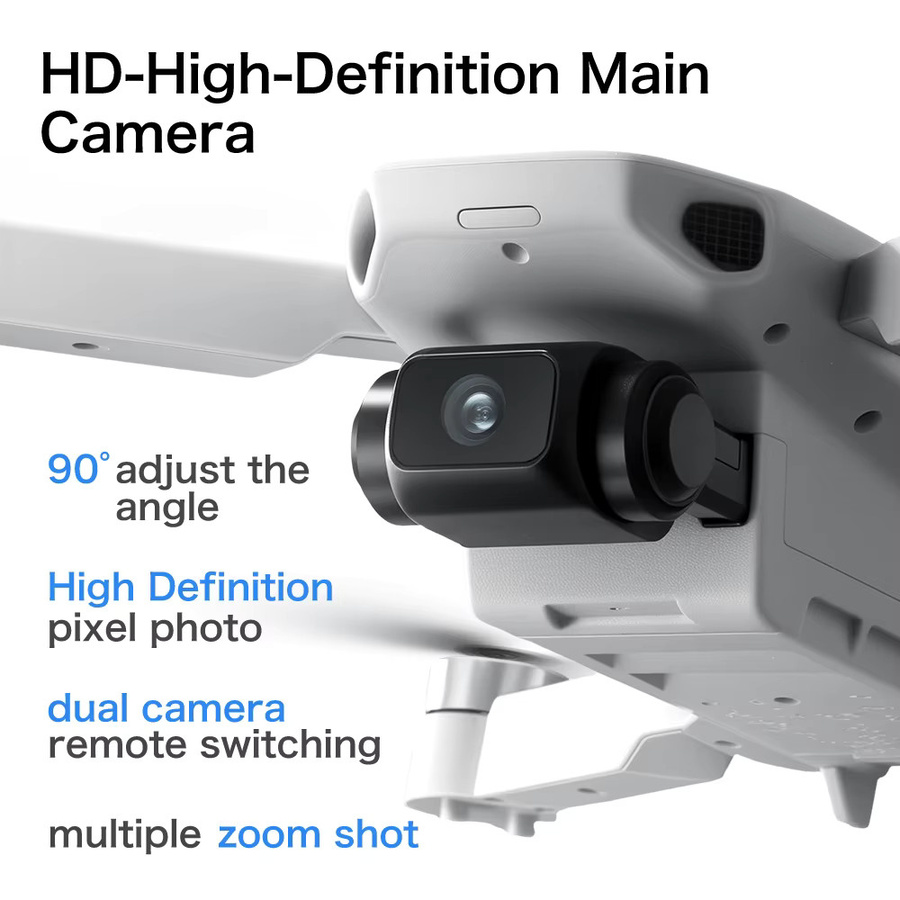 BOALZETD Faltquadcopter, Drohne, mit Wi-Fi, HD 4K Kamera - Bild 5