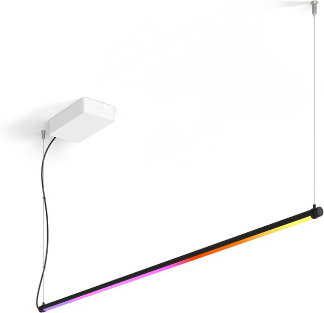 Philips Hue Gradient Signe Pendelleuchte White & Color Ambiance, Schwarz, 130 cm - Bild 1