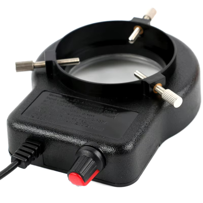 Eakins USB-Ringlicht mit 70 LED SMD für Stereo-Trinokularmikroskope und PCB IC Reparaturkameras, Schwarz - Bild 4