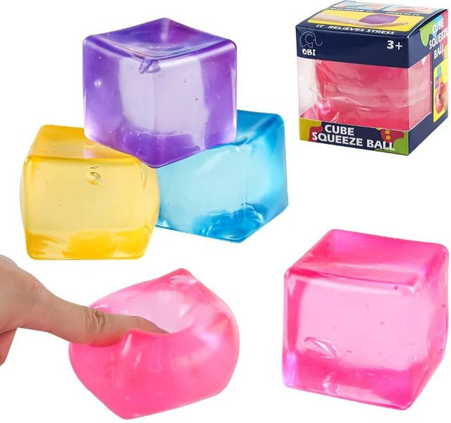 Needoh Nice Cube, Sensorischer Stressabbau-Würfel, Fidget-Tool - Bild 1