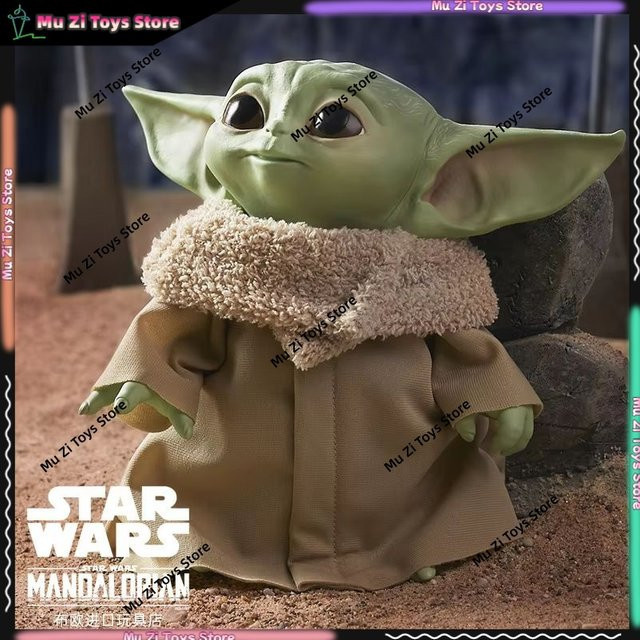 Bandai Star Wars Mandalorian Meister Baby Yoda Actionfigur, 28cm - Bild 1
