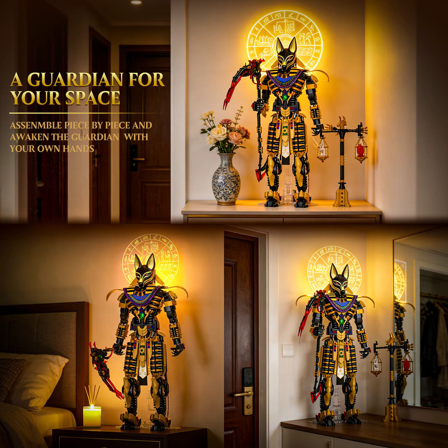JAKI Anubis Baustein-Set, Fantasy, mit Beleuchtung, ab 14 Jahren - Bild 5