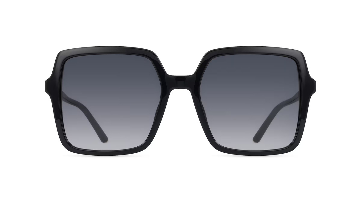 Escada ESCSESD46 Sonnenbrille Cat Eye, Vollrand, Metall, schwarz, Damen - Bild 1