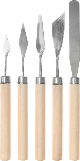 Rico Design Spachtelset aus Edelstahl in Silber - Bild 1