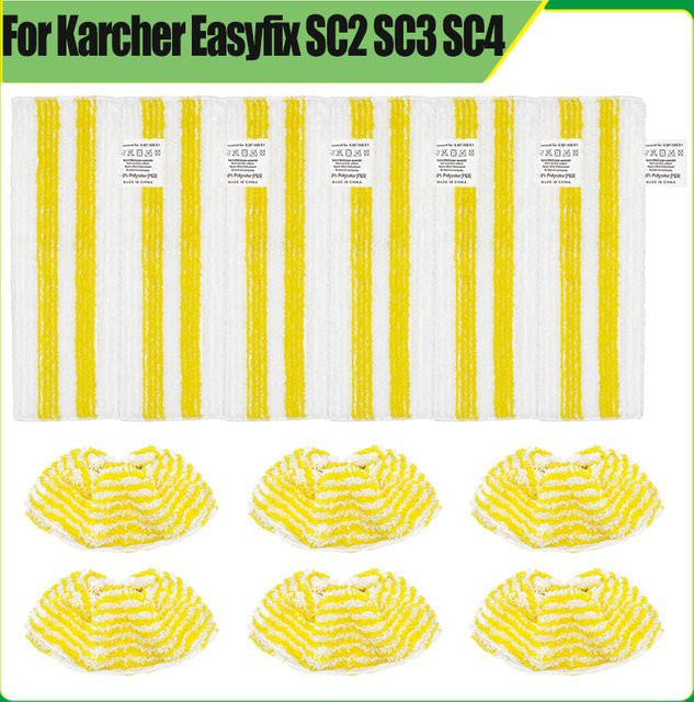 Karcher Easyfix Mikrofaser-Reinigungspad-Bezug für Dampfsauger SC2 SC3 SC4 SC5 Ersatz-Stoffbezug - Bild 1