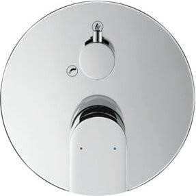 Duravit Tulum Fertigmontageset für die Badewanne mit Unterputz-Armatur und Umsteuerventil in Chrom - Bild 1