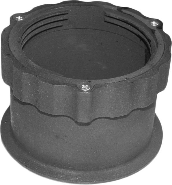 Karle & Rubner Adapter für Terrassenlager und Stelzlager in Schwarz, 30 Stück, für zusätzliche Verstellhöhe von 80 mm - Bild 1