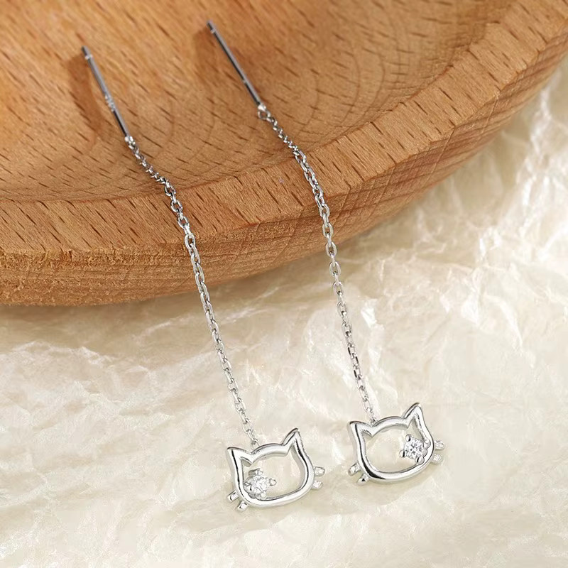 VENTFILLE Ohrring, 925 Silber, Zirkonia, Kristall, Damen - Bild 3