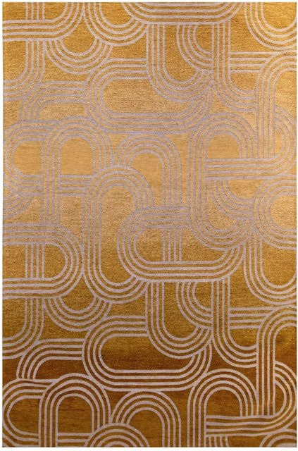 Lola&Moi Teppich Honey Cake in Braun mit Muster, Breite: 200 cm, Tiefe: 280 cm - Bild 1