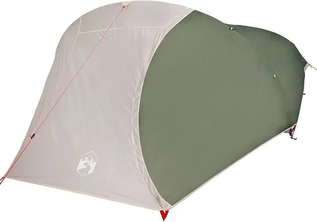 vidaXL Kuppel-Campingzelt für 4 Personen in Grün, wasserdicht - Bild 1