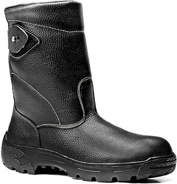 Elten Sicherheitsschlupfstiefel Stan aus Leder in Schwarz Gr. 46 S3 - Bild 2
