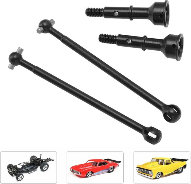 LOSI RC Auto Hintere Antriebswelle Achsen Set, 1/10, Metall Stahl - Bild 1