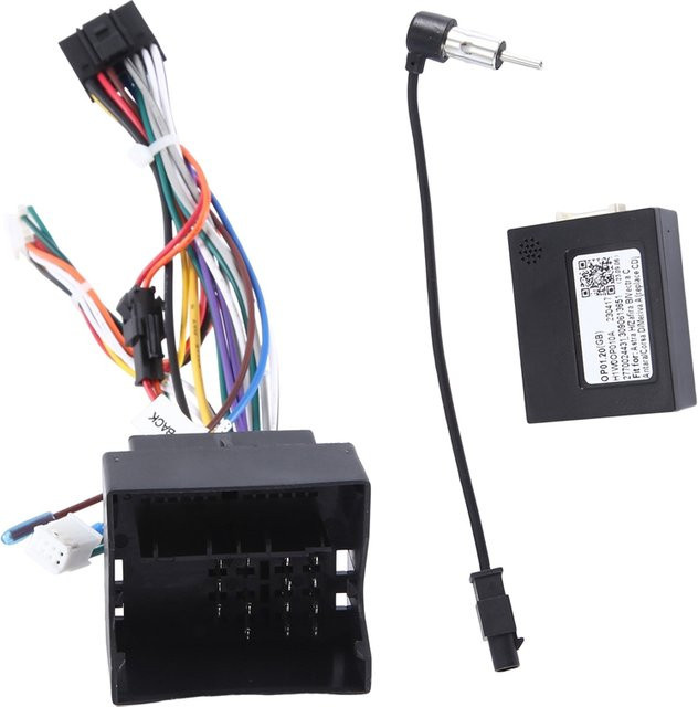 Autoradio-Kabelbaum mit Canbus-Box für Opel Astra H und Zafira B zur Installation von Android-Headunits - Bild 1